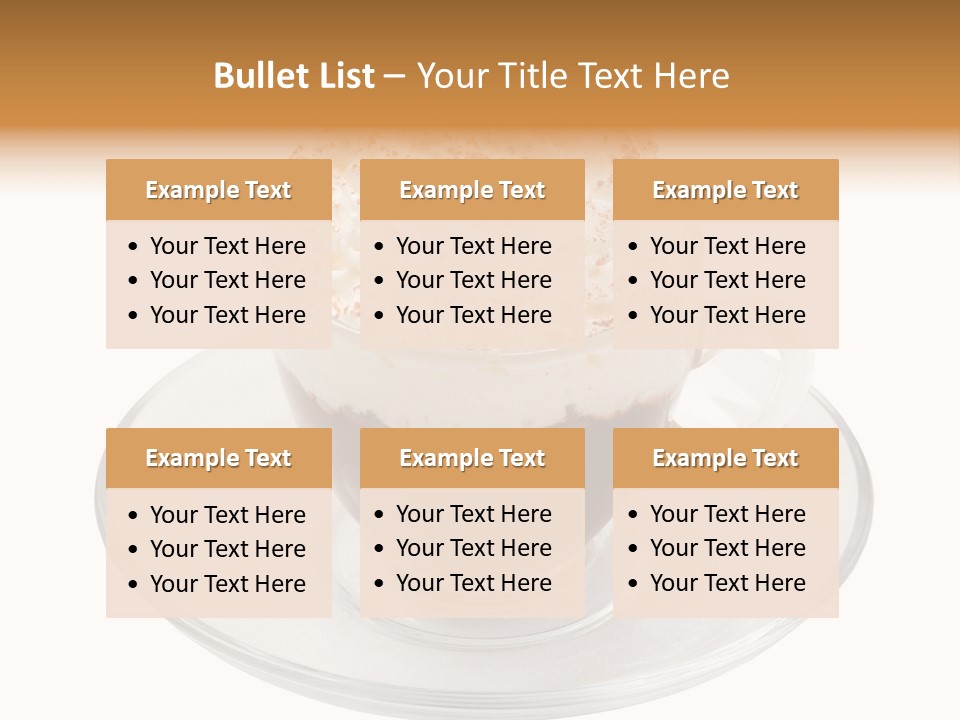 Capuccino Fresh Cappuchino PowerPoint Template