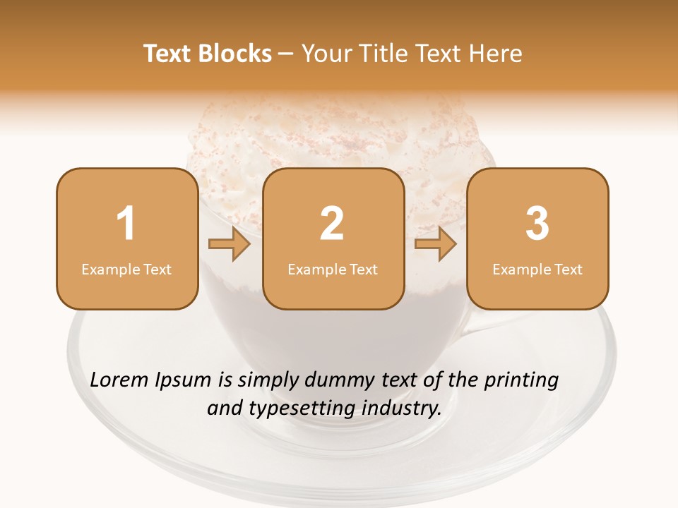 Capuccino Fresh Cappuchino PowerPoint Template