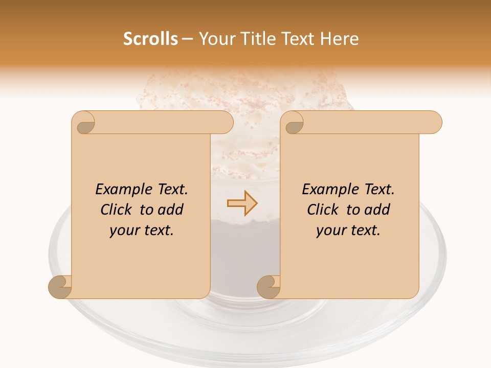 Capuccino Fresh Cappuchino PowerPoint Template