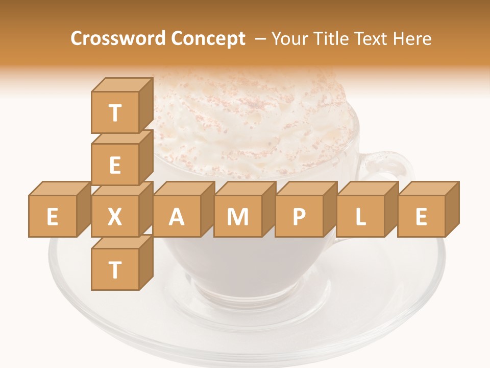 Capuccino Fresh Cappuchino PowerPoint Template