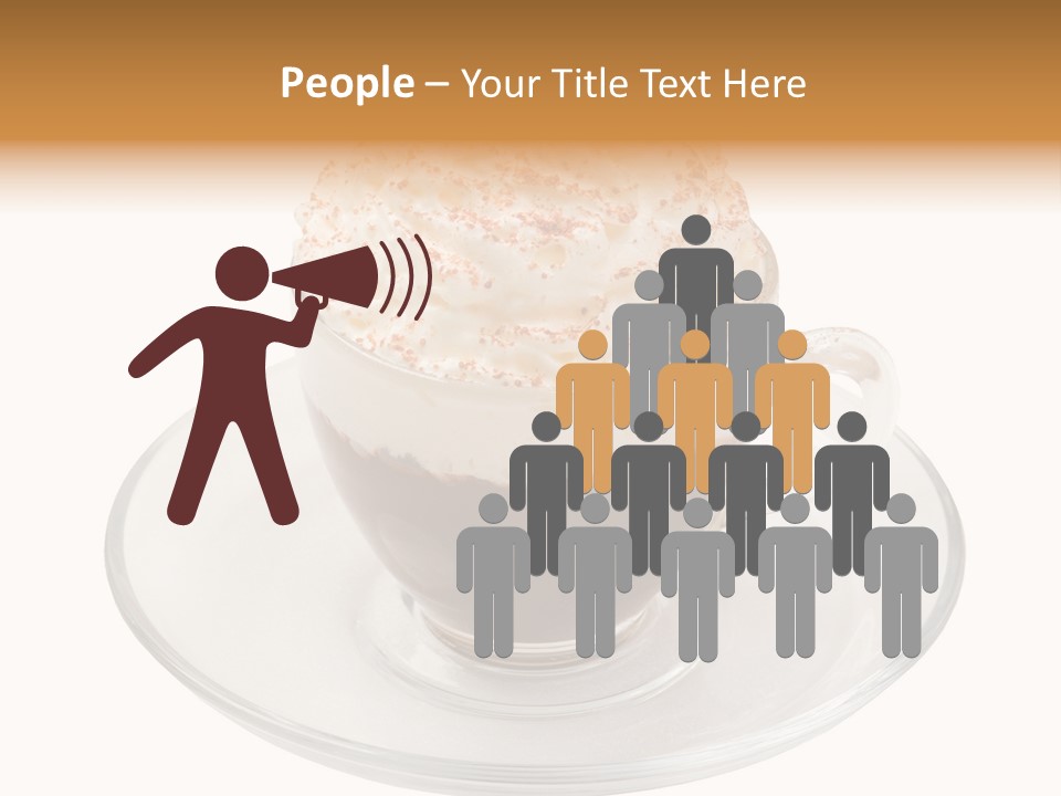 Capuccino Fresh Cappuchino PowerPoint Template