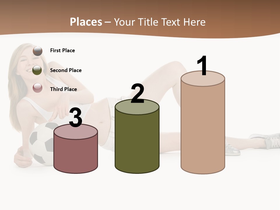 Woman Lifestyle Competition PowerPoint Template