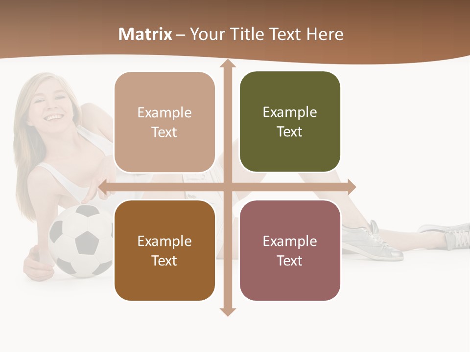 Woman Lifestyle Competition PowerPoint Template