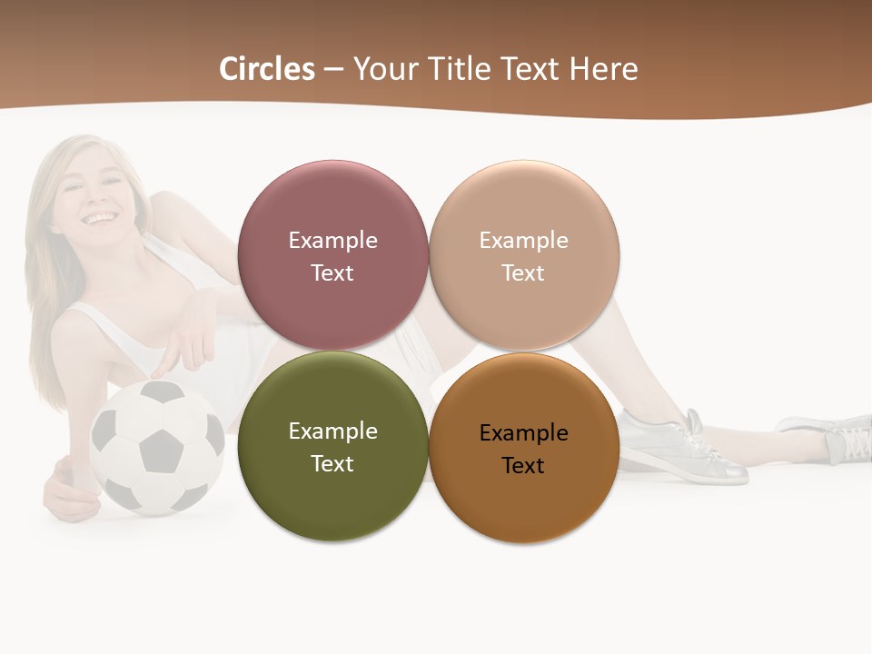 Woman Lifestyle Competition PowerPoint Template