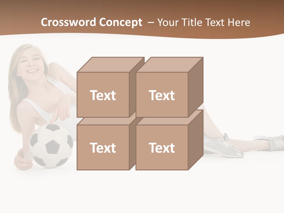 Woman Lifestyle Competition PowerPoint Template