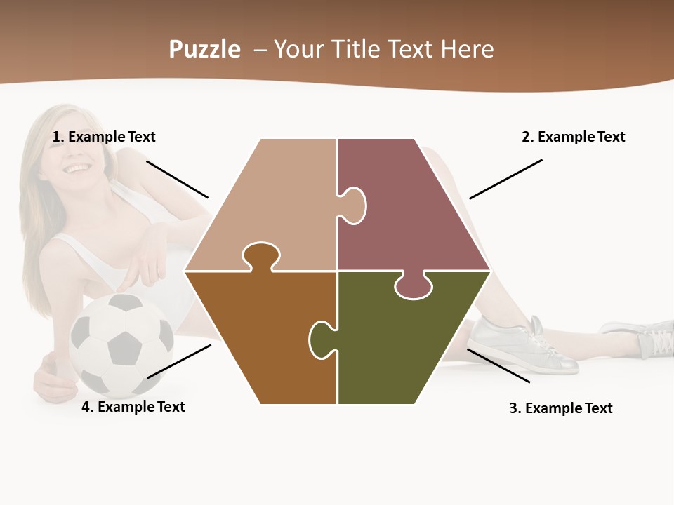 Woman Lifestyle Competition PowerPoint Template