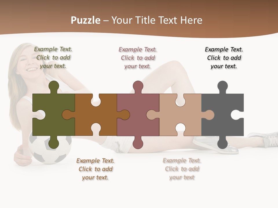 Woman Lifestyle Competition PowerPoint Template