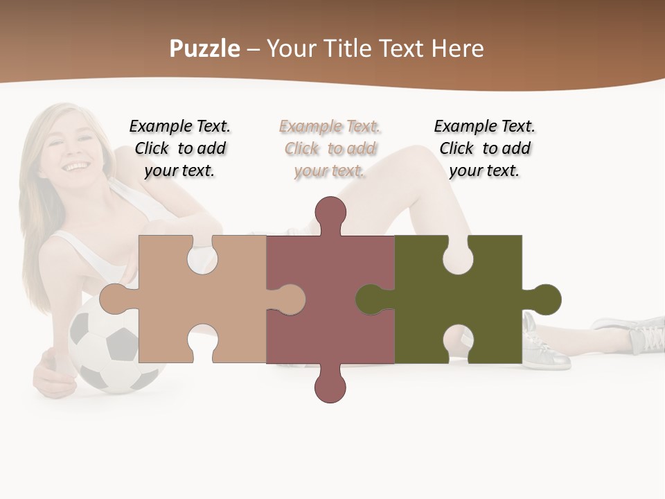 Woman Lifestyle Competition PowerPoint Template