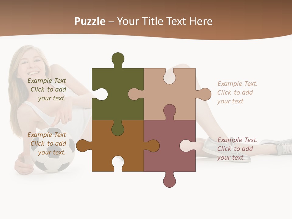 Woman Lifestyle Competition PowerPoint Template