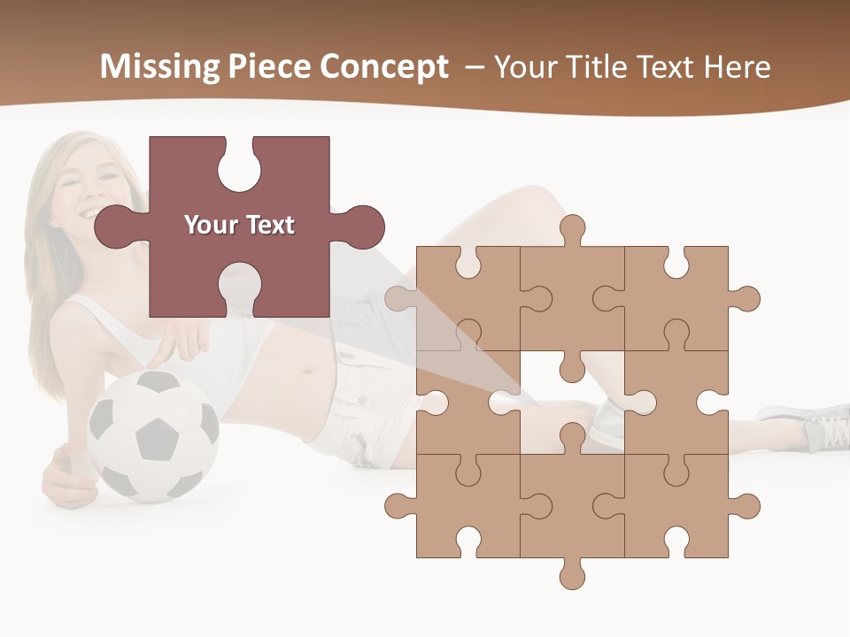 Woman Lifestyle Competition PowerPoint Template