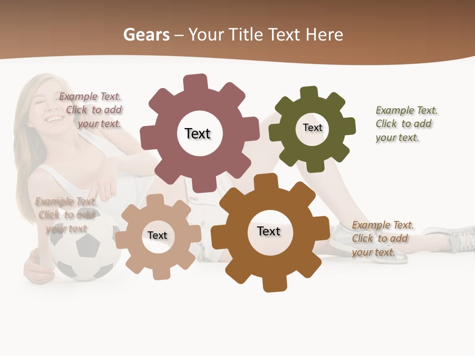 Woman Lifestyle Competition PowerPoint Template