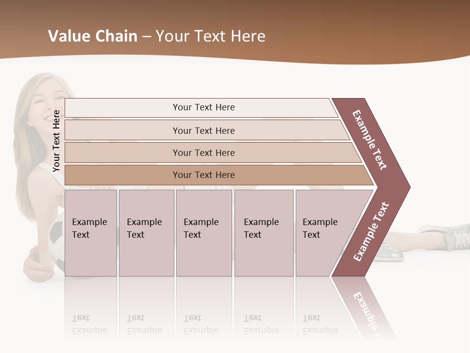 Woman Lifestyle Competition PowerPoint Template