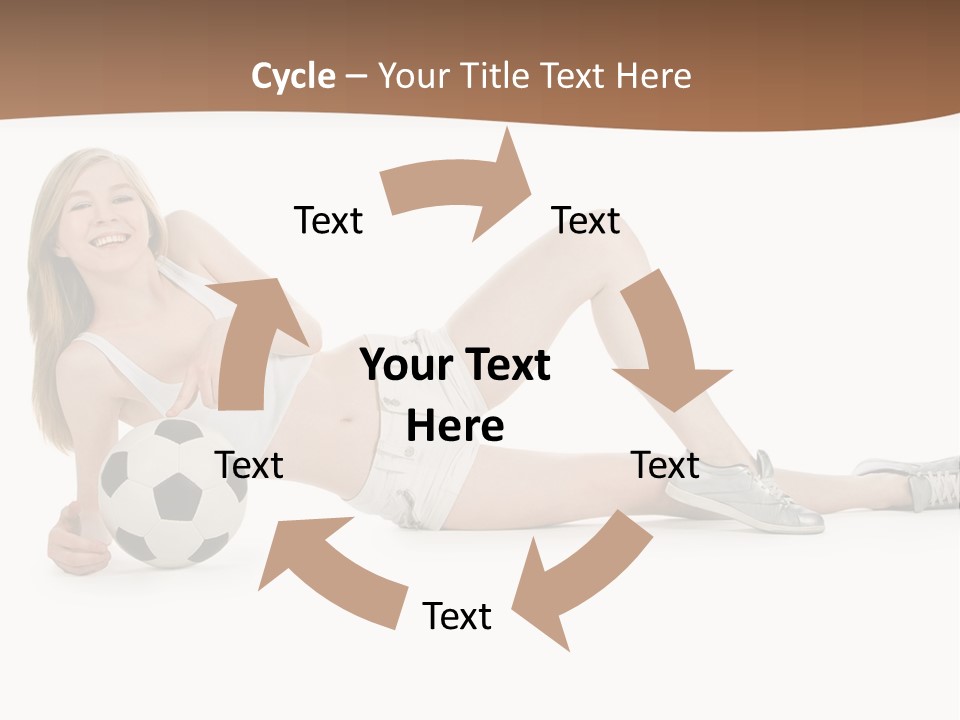 Woman Lifestyle Competition PowerPoint Template