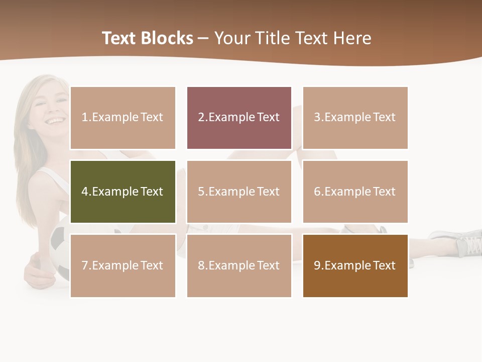 Woman Lifestyle Competition PowerPoint Template