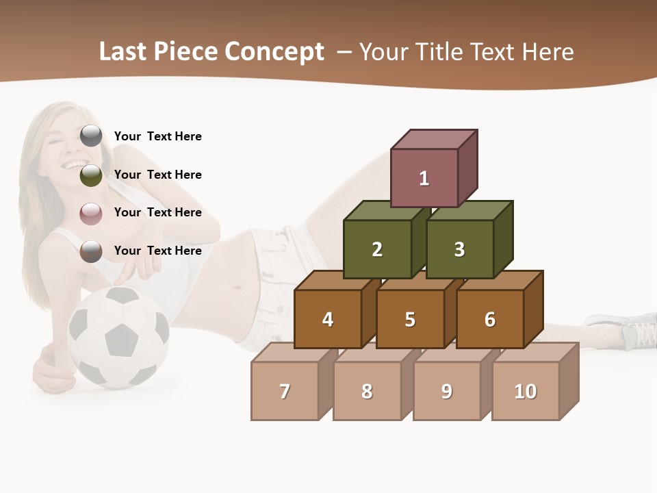 Woman Lifestyle Competition PowerPoint Template