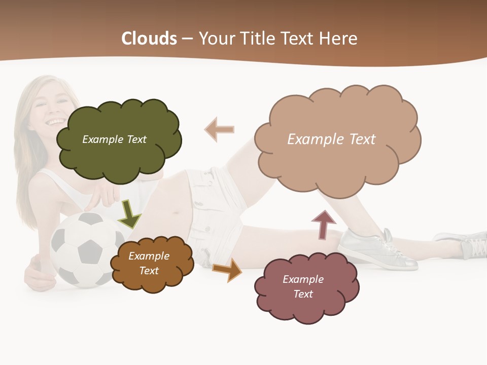 Woman Lifestyle Competition PowerPoint Template