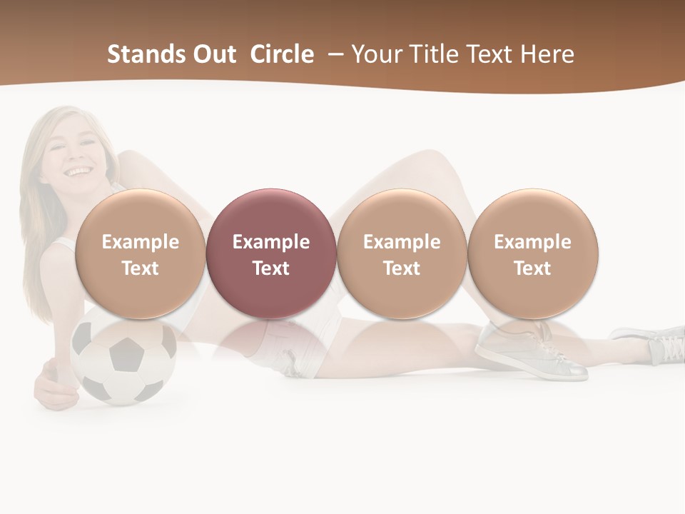 Woman Lifestyle Competition PowerPoint Template