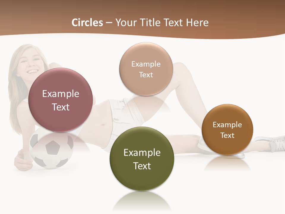 Woman Lifestyle Competition PowerPoint Template