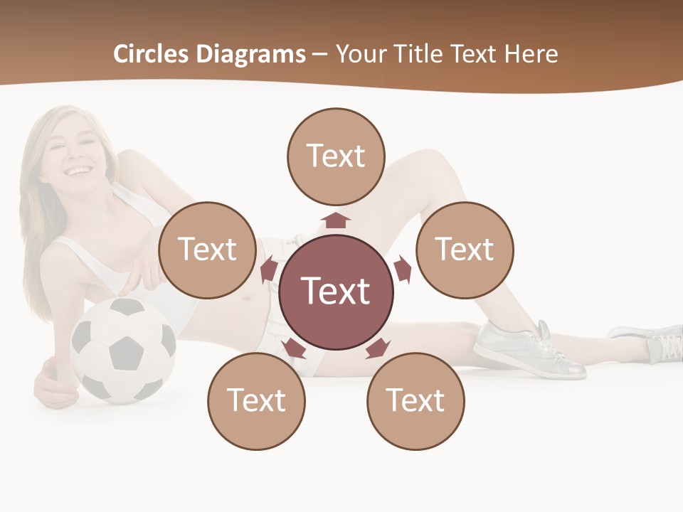 Woman Lifestyle Competition PowerPoint Template