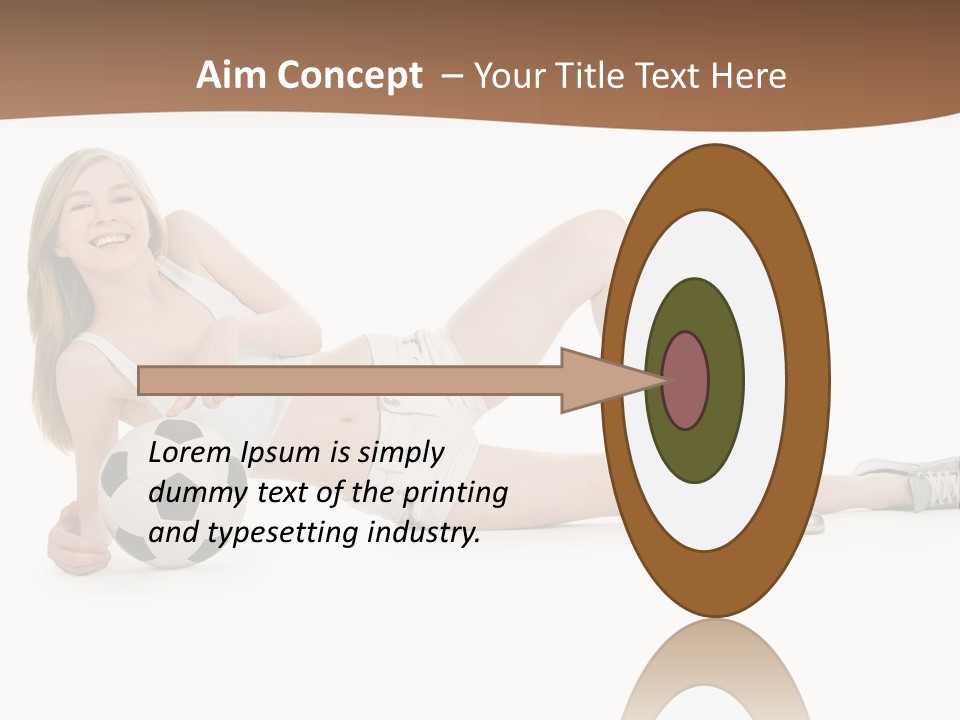 Woman Lifestyle Competition PowerPoint Template