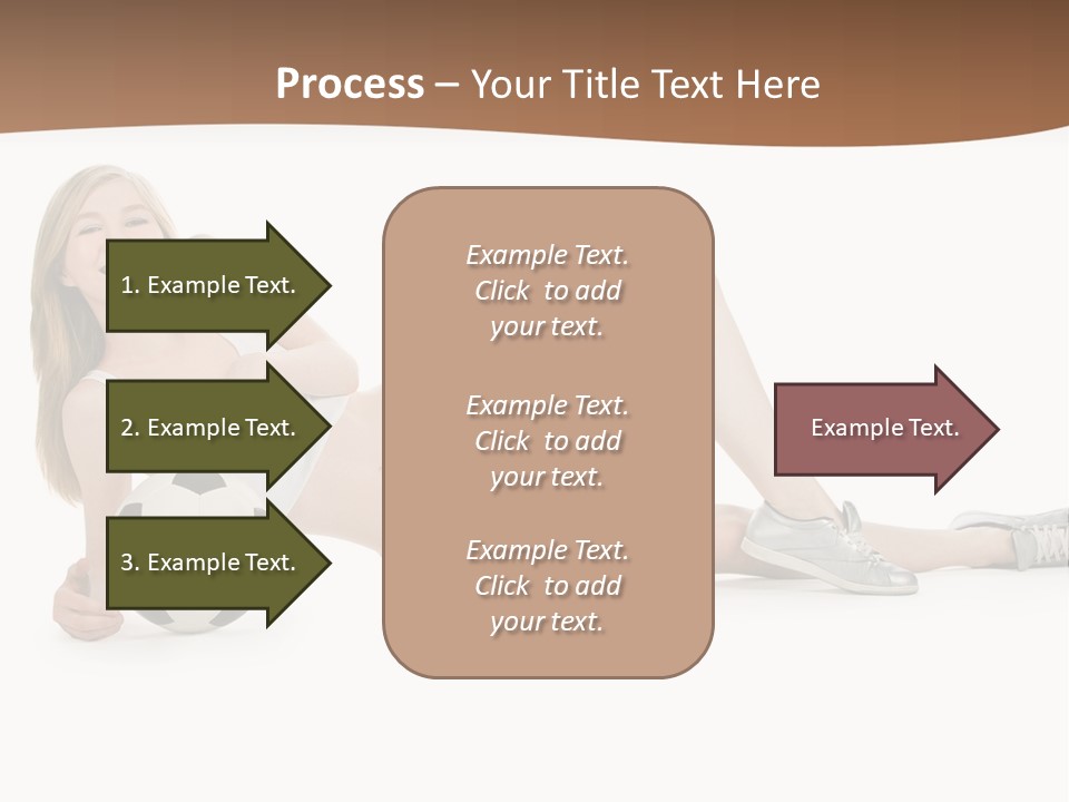 Woman Lifestyle Competition PowerPoint Template
