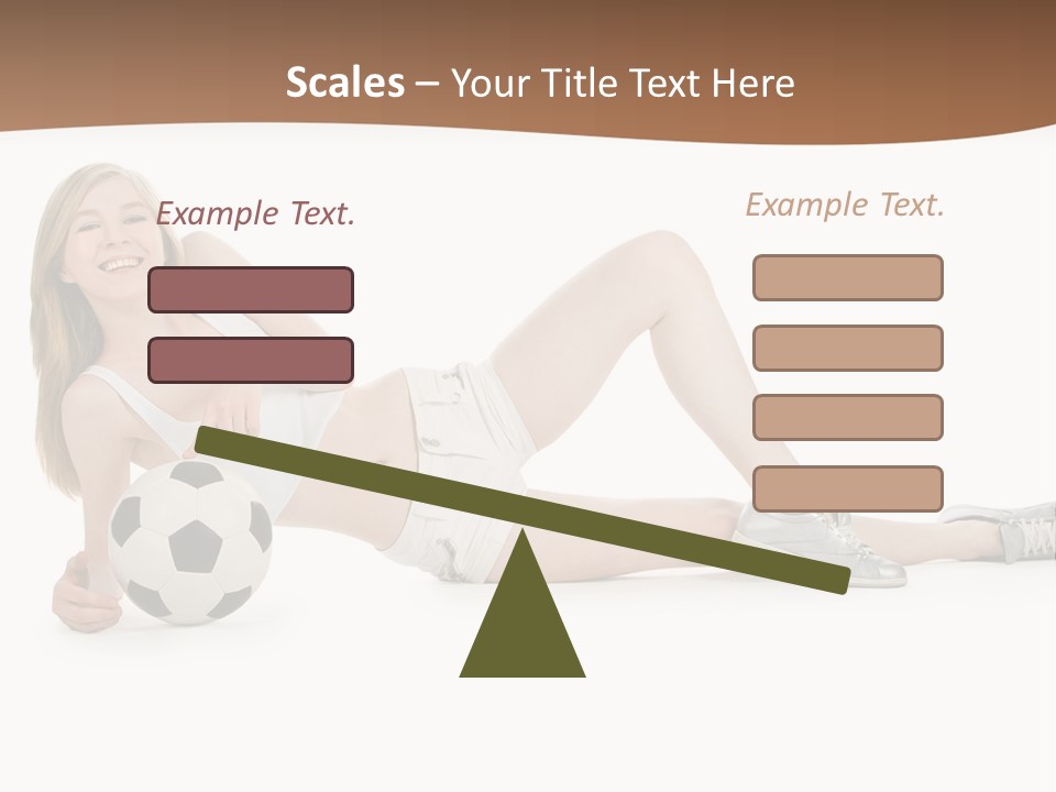 Woman Lifestyle Competition PowerPoint Template