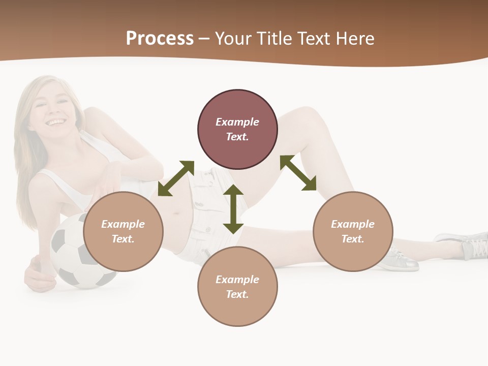 Woman Lifestyle Competition PowerPoint Template