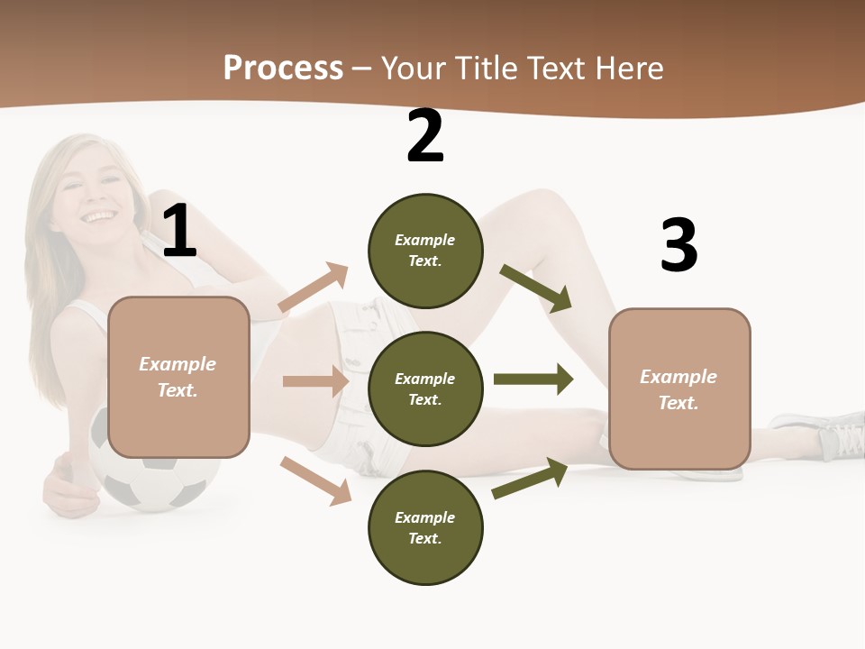 Woman Lifestyle Competition PowerPoint Template