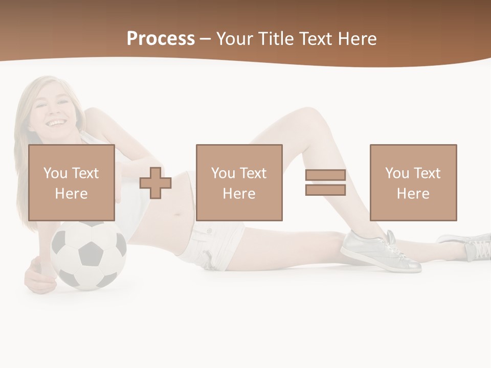 Woman Lifestyle Competition PowerPoint Template