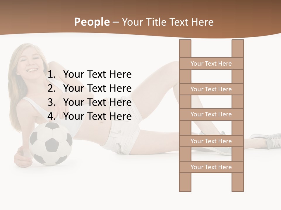 Woman Lifestyle Competition PowerPoint Template