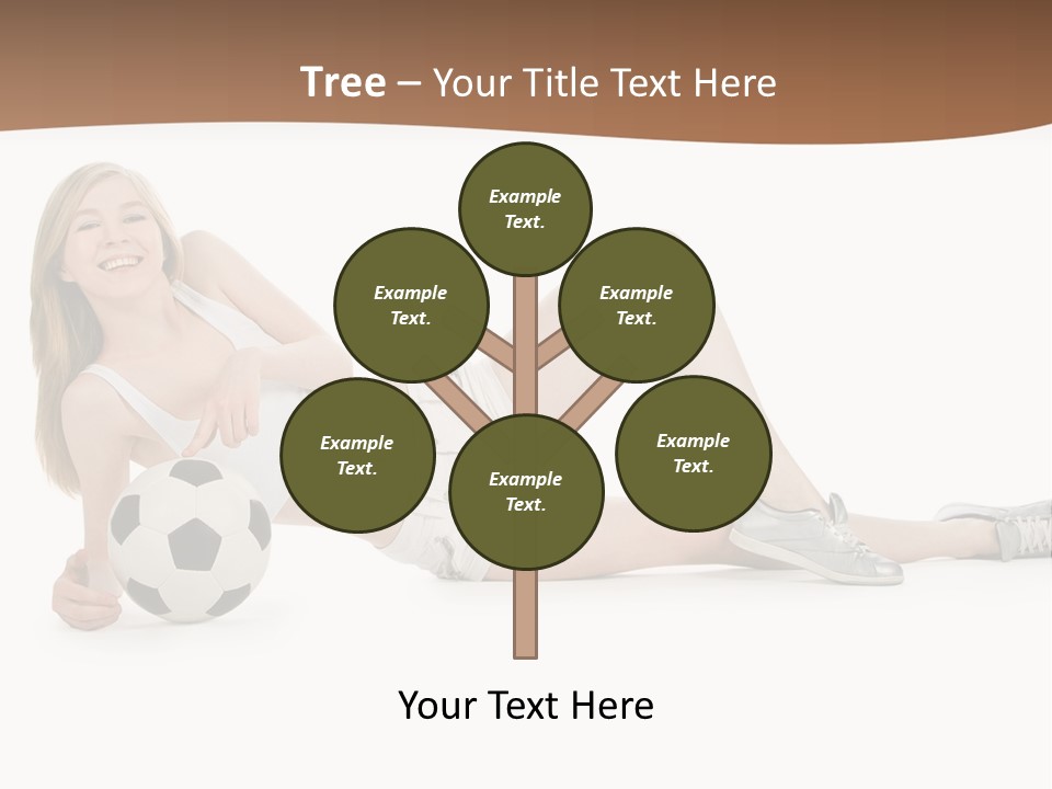 Woman Lifestyle Competition PowerPoint Template