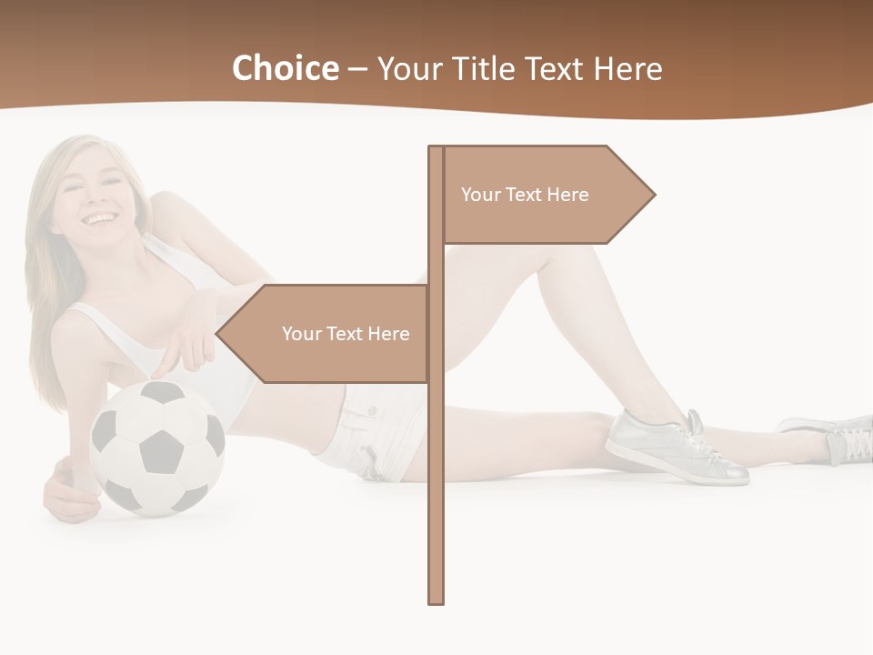 Woman Lifestyle Competition PowerPoint Template