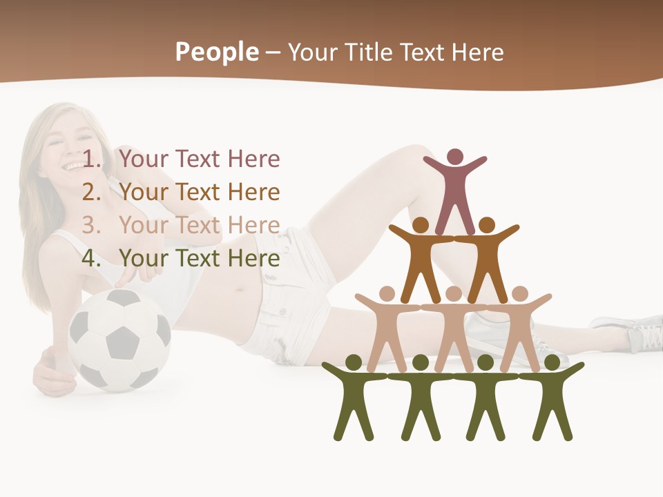 Woman Lifestyle Competition PowerPoint Template