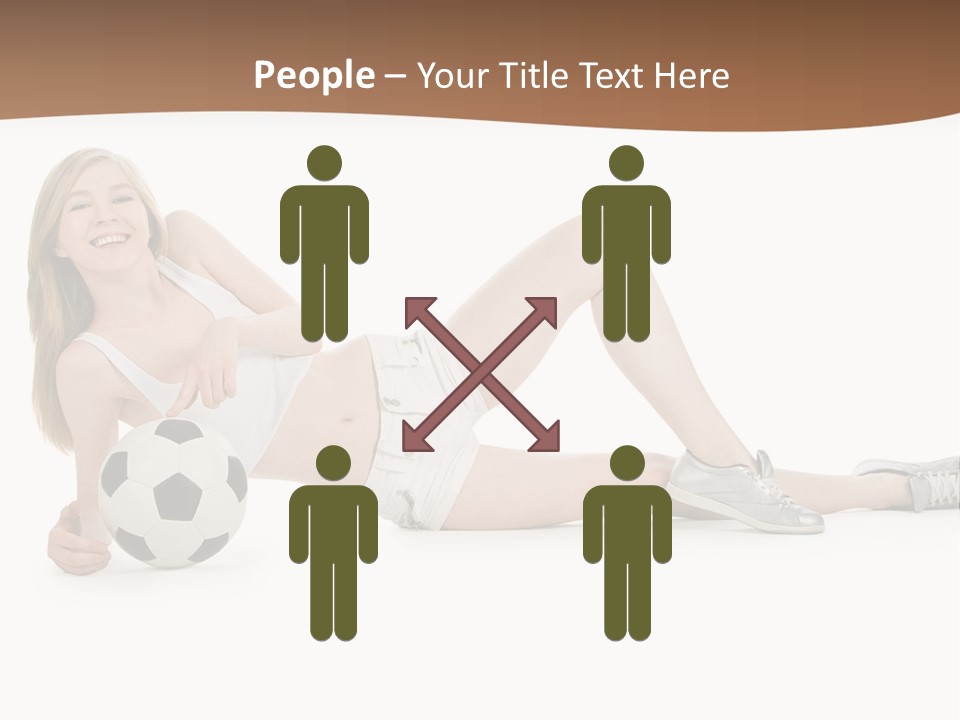 Woman Lifestyle Competition PowerPoint Template