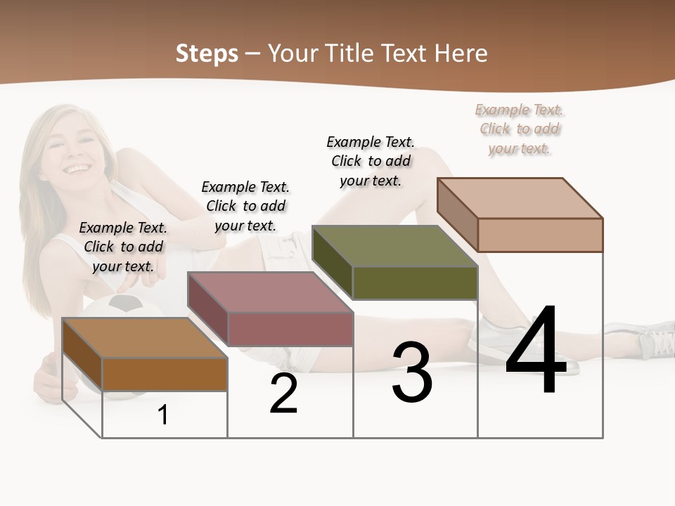 Woman Lifestyle Competition PowerPoint Template