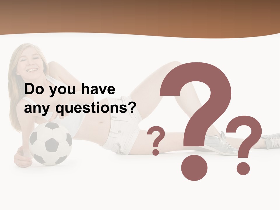 Woman Lifestyle Competition PowerPoint Template