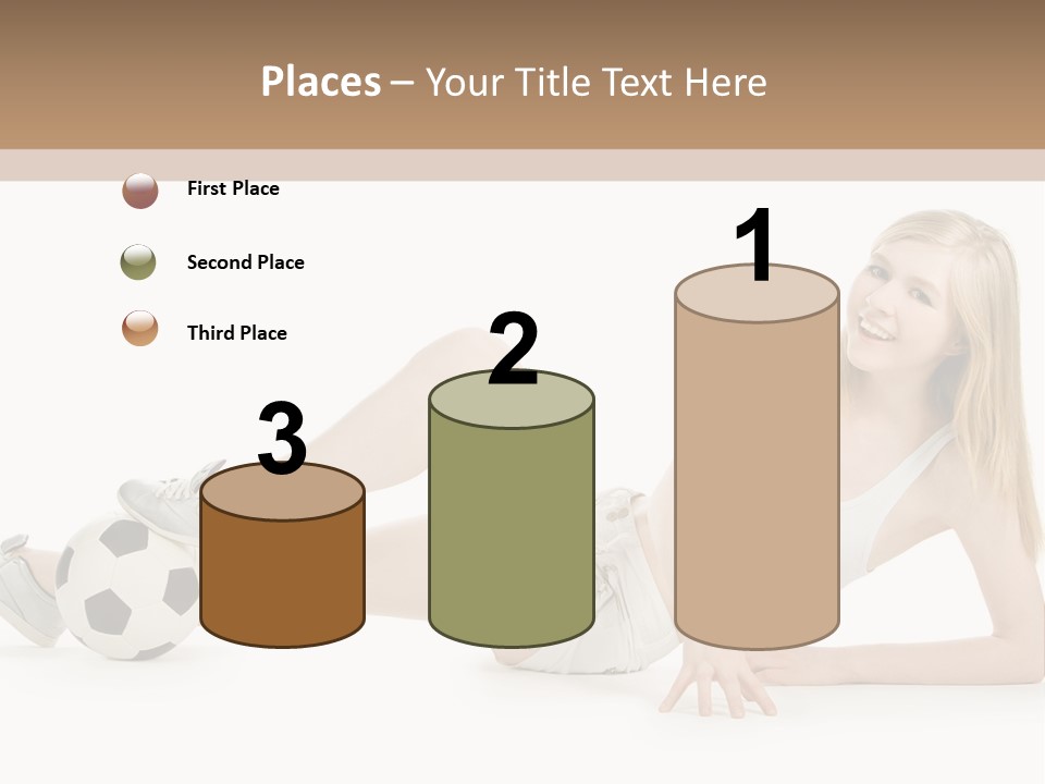 Cute Lifestyle Fan PowerPoint Template