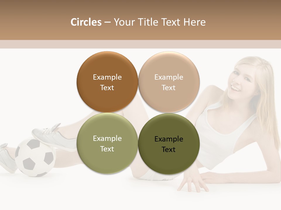 Cute Lifestyle Fan PowerPoint Template