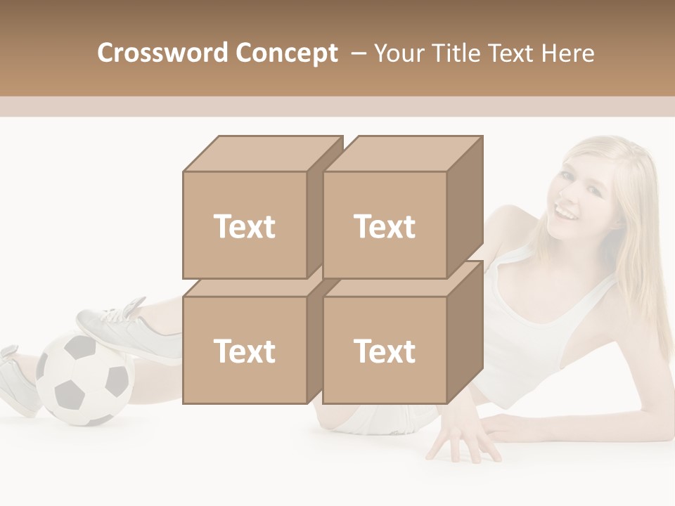 Cute Lifestyle Fan PowerPoint Template