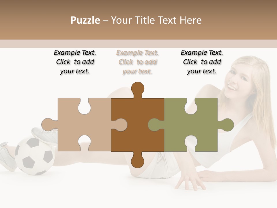 Cute Lifestyle Fan PowerPoint Template