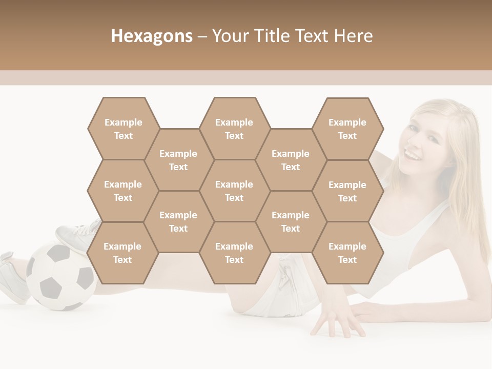 Cute Lifestyle Fan PowerPoint Template