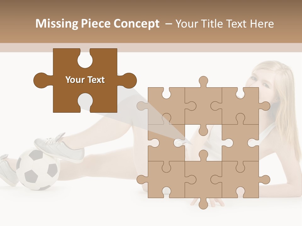 Cute Lifestyle Fan PowerPoint Template