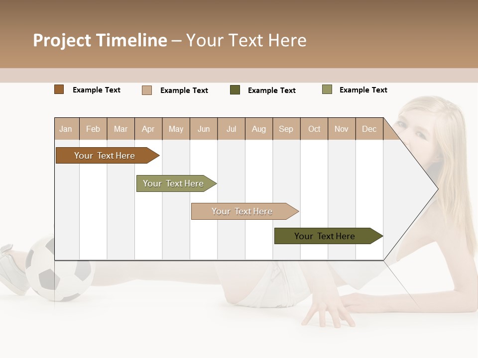 Cute Lifestyle Fan PowerPoint Template