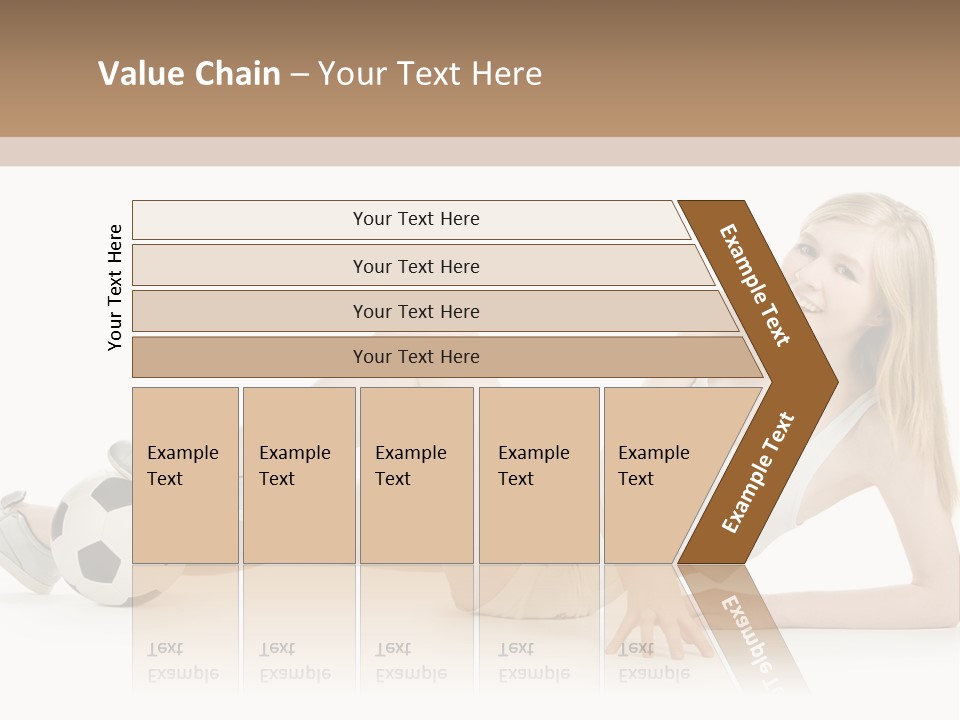 Cute Lifestyle Fan PowerPoint Template