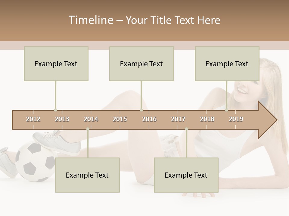 Cute Lifestyle Fan PowerPoint Template