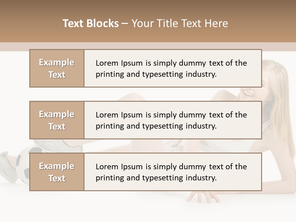 Cute Lifestyle Fan PowerPoint Template