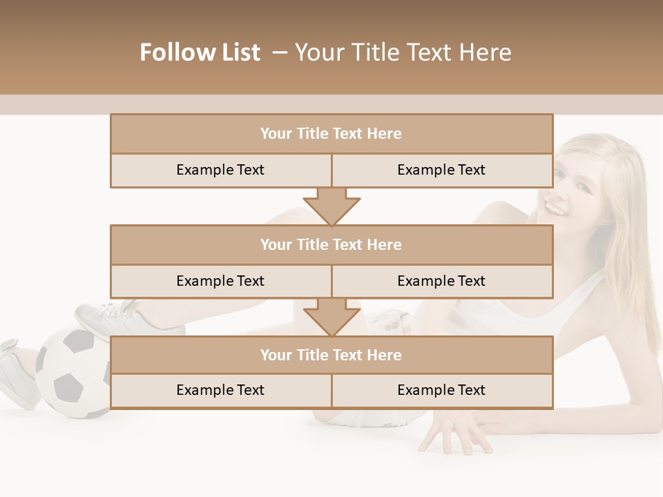 Cute Lifestyle Fan PowerPoint Template