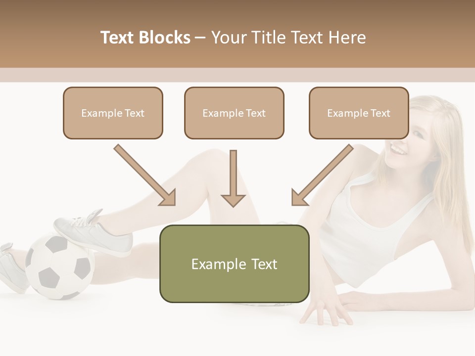 Cute Lifestyle Fan PowerPoint Template