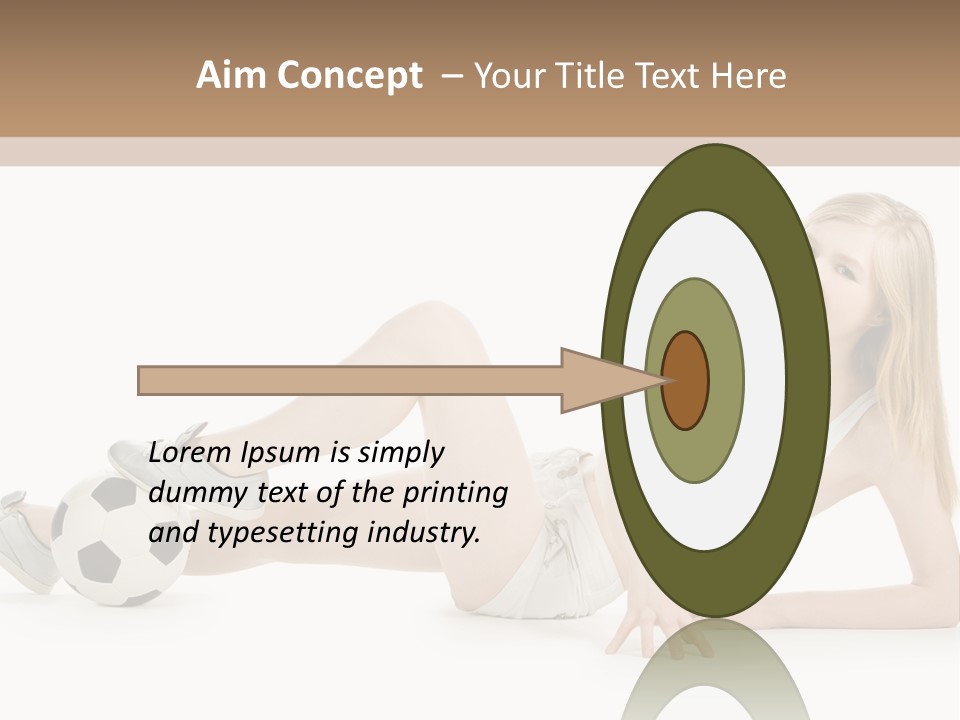 Cute Lifestyle Fan PowerPoint Template