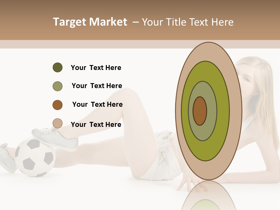 Cute Lifestyle Fan PowerPoint Template